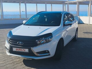 2018 Lada (ВАЗ) Vesta SW I, белый, 920000 рублей, вид 1