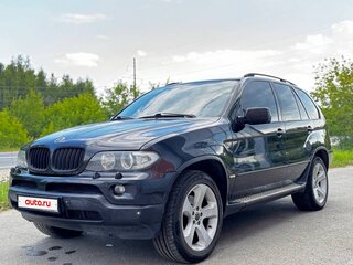 2004 BMW X5 3.0d I (E53) Рестайлинг, чёрный, 1500000 рублей, вид 1