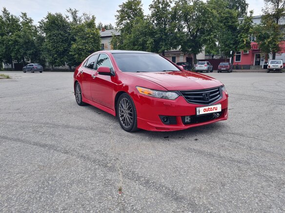 2008 Honda Accord VIII, красный, 1050000 рублей - вид 2