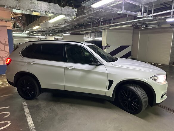 2015 BMW X5 25d III (F15), белый, 3500000 рублей - вид 1