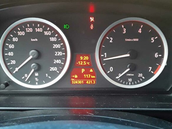 2004 BMW 5 серии 520i V (E60/E61), чёрный - вид 7
