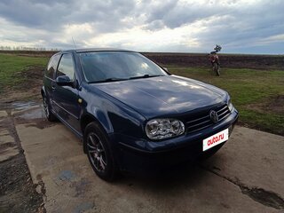 1999 Volkswagen Golf IV, синий, 280000 рублей, вид 3