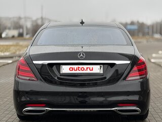 2018 Mercedes-Benz S-Класс 350 d Long VI (W222, C217) Рестайлинг, чёрный, 5100000 рублей, вид 4