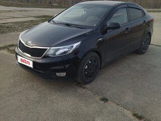 2015 Kia Rio 6-speed III, чёрный, 890000 рублей, вид 1