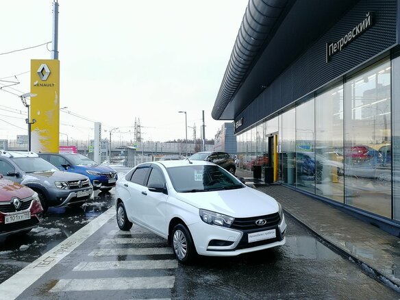 2016 Lada (ВАЗ) Vesta I, белый - вид 2