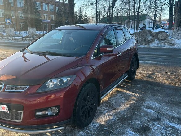 2008 Mazda CX-7 I, красный, 900000 рублей
