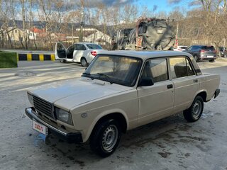1995 Lada (ВАЗ) 2107, бежевый, 110000 рублей, вид 1