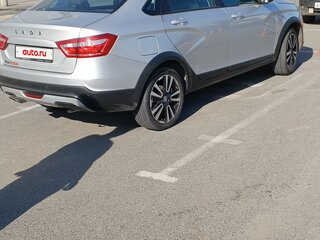 2021 Lada (ВАЗ) Vesta Cross I, серебристый, 1150000 рублей, вид 2