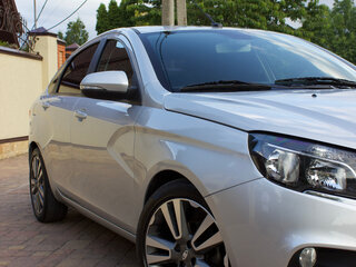 2016 Lada (ВАЗ) Vesta I, серебристый, 920000 рублей, вид 3