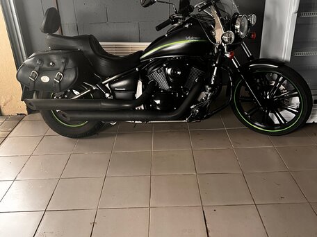2015 Kawasaki VN900 Vulcan, чёрный, 680000 рублей, вид 3