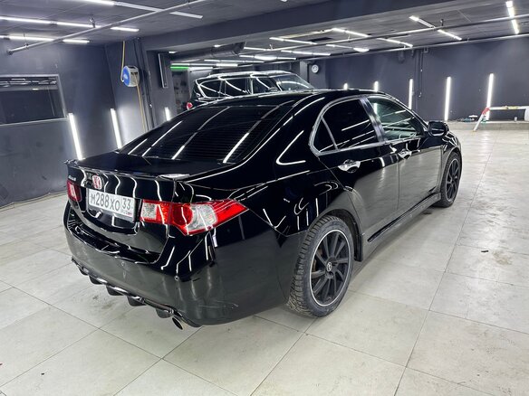 2008 Honda Accord VIII, чёрный, 950000 рублей - вид 3