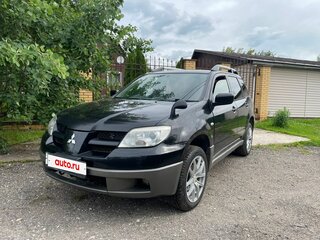 2002 Mitsubishi Airtrek I, чёрный, 415000 рублей, вид 1