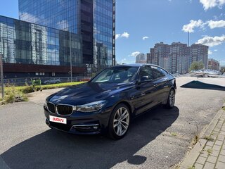 2018 BMW 3 серии Gran Turismo 320d VI (F3x) Рестайлинг, синий, 2363908 рублей, вид 3