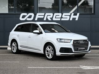 2017 Audi Q7 II (4M), белый, 4524000 рублей, вид 1