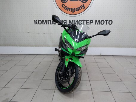 2018 Kawasaki Ninja 400, зелёный, 549000 рублей, вид 3