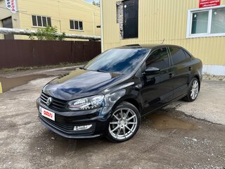 2018 Volkswagen Polo V Рестайлинг, чёрный, 1499999 рублей, вид 1