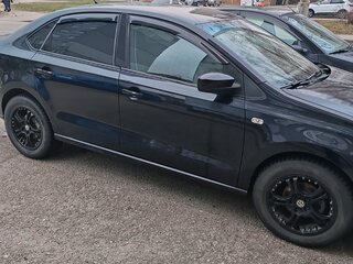 2013 Volkswagen Polo V, чёрный, 770000 рублей, вид 3