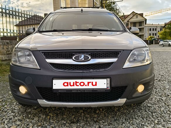 2015 Lada (ВАЗ) Largus Cross I, серый, 870000 рублей - вид 8