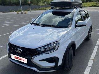 2024 Lada (ВАЗ) Vesta SW Cross I Рестайлинг (NG), белый, 1400000 рублей, вид 3