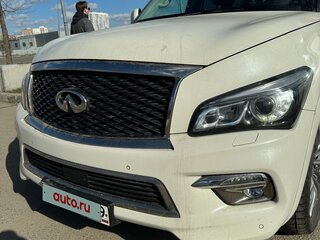 2016 Infiniti QX80 I Рестайлинг, белый, 3200000 рублей, вид 2