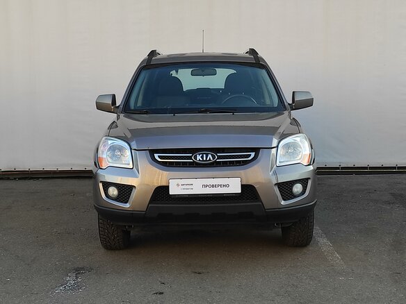 2009 Kia Sportage II Рестайлинг, серый - вид 1