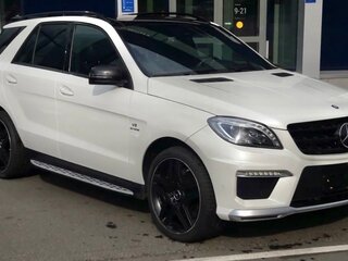 2014 Mercedes-Benz M-Класс AMG 63 AMG III (W166), белый, 1890000 рублей, вид 1