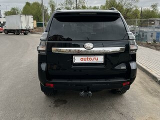 2016 Toyota Land Cruiser Prado 150 Series Рестайлинг 1, чёрный, 3530000 рублей, вид 3