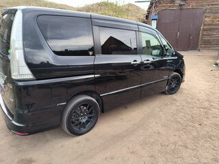 2014 Nissan Serena IV (C26), чёрный, 1350000 рублей, вид 5