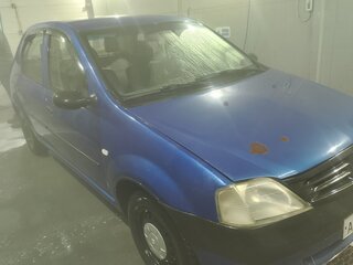 2008 Renault Logan I, синий, 280000 рублей, вид 4