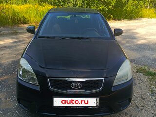 2009 Kia Rio II, чёрный, 350000 рублей, вид 3