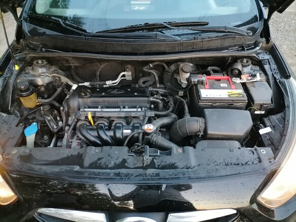 2013 Hyundai Solaris I, чёрный, 900000 рублей - вид 13