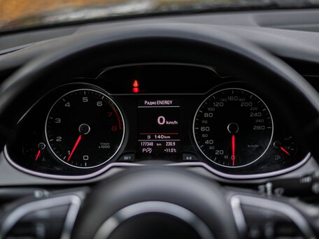 2012 Audi A4 IV (B8) Рестайлинг, чёрный, 1250000 рублей, вид 5