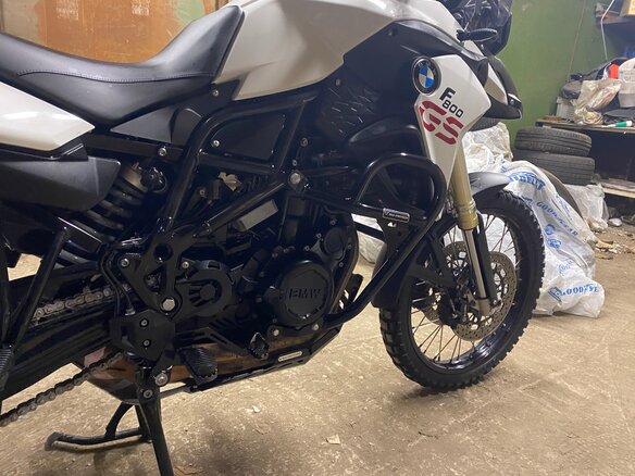 2015 BMW F 800 GS, белый, 750000 рублей - вид 13