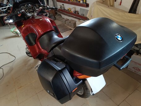 2001 BMW R 1150 RT, пурпурный, 498000 рублей, вид 2