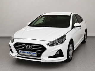 2019 Hyundai Sonata VII (LF) Рестайлинг, белый, 1100000 рублей, вид 1
