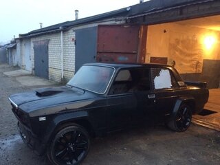2002 Lada (ВАЗ) 2107, фиолетовый, 155000 рублей, вид 2