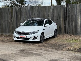 2014 Kia Optima III Рестайлинг, белый, 1500000 рублей, вид 1