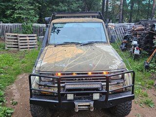 1996 Toyota Land Cruiser Prado 70 Series, коричневый, 1000000 рублей, вид 5
