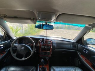 2006 Hyundai Sonata ТагАЗ IV (EF) Рестайлинг, чёрный, 440000 рублей, вид 5