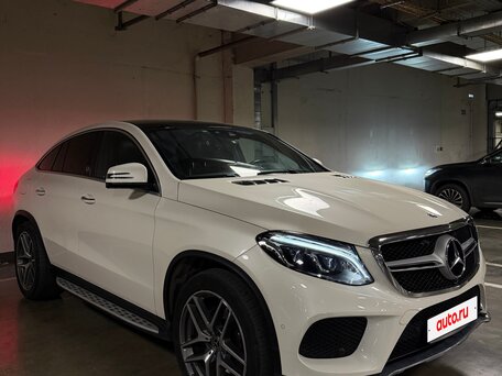 2018 Mercedes-Benz GLE Coupe 350 d I (C292), белый, 5000000 рублей, вид 3