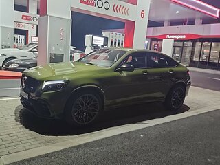 2018 Mercedes-Benz GLC AMG 63 AMG I (X253), серебристый, 7490000 рублей, вид 2
