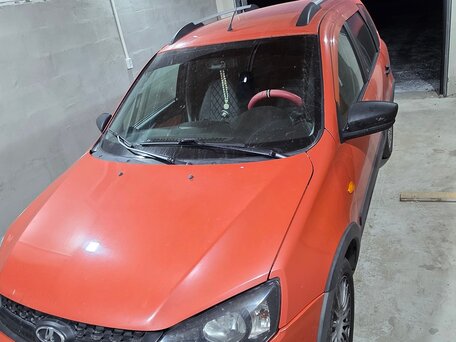 2015 Lada (ВАЗ) Kalina Cross II, оранжевый, 650000 рублей, вид 1