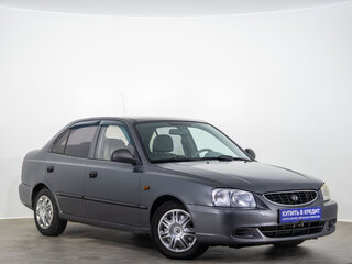 2005 Hyundai Accent ТагАЗ II, серый, 299000 рублей, вид 1