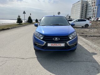2022 Lada (ВАЗ) Granta I Рестайлинг, синий, 800000 рублей, вид 3