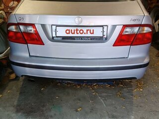 2003 Saab 9-5 I Рестайлинг, серебристый, 400000 рублей, вид 2