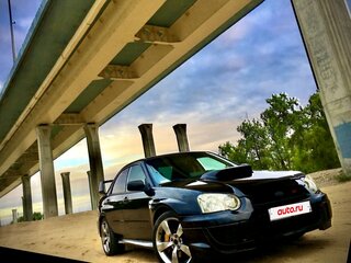 2004 Subaru Impreza WRX STi II Рестайлинг 1, чёрный, 2450000 рублей, вид 2