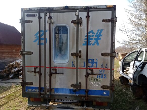1990 Isuzu Elf (N-series), синий, 500000 рублей