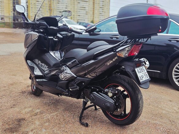 2008 Yamaha TMAX, чёрный, 550000 рублей - вид 6