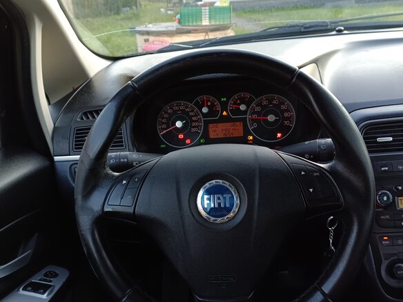 2007 Fiat Punto III Grande Punto, чёрный, 255000 рублей - вид 11