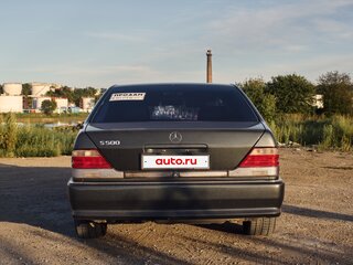 1995 Mercedes-Benz S-Класс 500 III (W140), чёрный, 2500000 рублей, вид 4